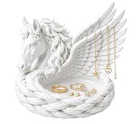 Genérico Catchall Bowl | Plato Decorativo con Forma de Caballo,Cuenco Multiusos Animal - Para Joyas, Anillos, Mesita de Noche, Escritorio, Coche, Hogar, Regalo de