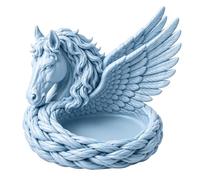 Genérico Catchall Bowl - Plato Decorativo en Forma de Caballo,Cuenco Grande Para Todo Tipo de Objetos,para Cartera Monedas Joyas Anillos Entrada Mesita Oficina Coche Hogar Cumpleaños Regalos de