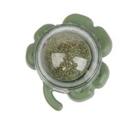 Genérico Catnip Ball for Cats, Lickable Kitten Teeth Cleaning Toys, Chewing Pet Catnip Ball, Home, Chair Legs, Pisos, Living Room, Interactive Toy for Feline Health, 2,52 x 2,2 x 1,46 pulgadas