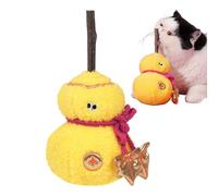 Genérico Catnip Chew Toys for Cats - Gourd-Shaped Teething Biting Toys, 3.94x3.94x7.87 Inches Interactive Cat Chew Toy, Kitten Boredom Reducer for Oral Care & Convenience