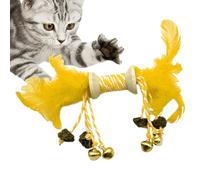Genérico Catnip Chewing Toys, Interactive Toy, Colorful Kittens Plaything Bell with 8.27 Inches, Fun Pet Entertainment for Bite Resistant, Wear Resistant, Engaging Cat Activity, and Indoor Kitten