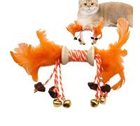 Genérico Catnip Chewing Toys, Interactive Toy, Colorful Kittens Plaything Bell with 8.27 Inches, Fun Pet Entertainment for Bite Resistant, Wear Resistant, Engaging Cat Activity, and Indoor Kitten