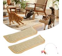 Genérico Catnip Kicker Toy - Say Goodbye to Boredom and Save Your Furniture, Catnip Kicker Pillow, Interactive Chew Toy for Indoor Cats for Kittens Adult Cat (2PC)