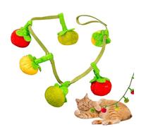 Genérico Catnip Plush Toy, Soft Crinkle Pet Companion, Interactive Cotton Rope Doll, Bell & Catnip Enrichment, ideal para calmar y jugar, 18,9 pulgadas, 1 pieza, 48 cm