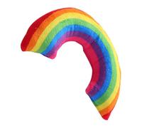 Genérico Catnip Toy for Cats, Rainbow Pillow Chew Toy, Colorful Teething Toys for Kittens and Cats, Soft Cat Teaser Toys for Indoor Play and Pet Supply Fun, 5.71 Inches, 1 Piece