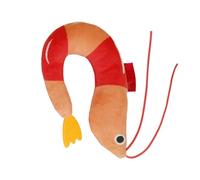 Genérico Catnip Toys For Cats - Shrimp Shaped Plush Cat Toy with Catnip, Compact Realistic Shrimp Shape Doll, Bored Animals Companion For Study Room Living Room Bedroom Park Travel