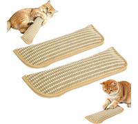 Genérico Catnip Toys for Indoor Cats,Sisal Scratching Pad,Bite Resistant Kitten Teething Toys,Cat Toys Pack of 3,Interactive Cat Nip Kicker Toy (Small+Large)