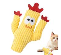 Genérico Catnip Toys | Plush Chew Soft cactuss Pet Supplies | Natural Cat Chewer Enrichment Toys | for Small Medium Large Senior Indoor Living Room Backyard Garden Outdoor Travel