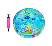 Genérico Cats Mat de Agua - Play Mat Dog | Mat de Agua Scratch -Resistente | Estera de Agua fría | Almohadilla de Juego portátil interactiva con una Bomba de Bicicleta para Perros de Dentro y afuer