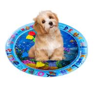 Genérico Cats Water Bed, Cool Cat Dog Water Pad Beds, 25.59x25.59x3.15 Inches Sensory Cooling Waterbed, Pet Exercise Activity Mat for Indoor Home Travel Outdoor Use, Summer Ease Dogs