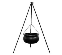Generico Cauldron Pot Stand - Witches Candy Bowl, Ducket Decorative Serving | Festivo Halloween Cauldron Treat Pot, recipiente de almacenamiento multiusos para comedor, counter table porch patio