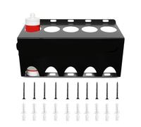 Genérico Caulking Tube Storage Rack - 5 Slot Sealant Holder, Tube Organizer with Easy Access, Caulk Holder with Strong Grip, Workshop Storage for Garage Shed, Sealant Rack for Job Site Store