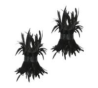 Genérico Cavigliere per Donna- 30X7X1 cm Decorativi Retrò | portable Bracciali per Polpaccio con Estetica | lightweight Per Ragazza Adolescente Feste Ballerino Palco Halloween