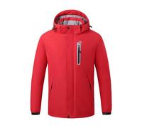Genérico Cazadora Hombre - Chaleco Calefactor Eléctrico De Temperatura Constante para Hombre Chaqueta Calefactora con Control Único 8 Trajes Calefactores Otoño E Invierno (Red XL)