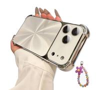 Genérico CD-Texture Case Cover, Quad-Corner Drop-Proof & Full Camera Protection for phone17/16/15/14/13 (15,White)