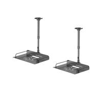 Genérico Ceiling Mount with Tray for Projector/Camera Holder Shelf Cable Routing Bedroom Support Bracket Home Theater Aluminum Alloy(Height 40cm to 80cm)