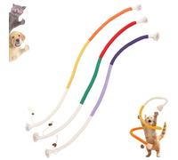 Genérico Celery Pets Cat Chew Rope, Catnip-Infused Organic Cotton Chew Rope Toys for Cats, Safe Dental Cleaning Ropes & Durable 28" String for All Breed (3 Pcs)