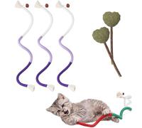 Genérico Celery Pets Cat Chew Rope,Celery Pets Cat Toy Chew Rope,Catnip-Infused Organic Cotton Chew Rope Toys for Cats,for All Breeds,28 Inches String (C)