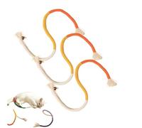 Genérico Celery Pets Cat Chew Rope, Toy with Organic Cotton & Catnip - Safe Dental Teeth Cleaning, Durable Chew Toys for All Cat Breeds (3PCS-A)
