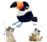 Genérico Celery Pets Rechargeable Flapping Bird Cat Toy, 2025 New Interactive Cat Toys, Motion Activated with Three-Mode Wing Flap, Touch Activated Kitten Toy Interactive for All Breeds Cat (C)
