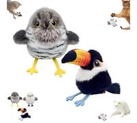 Genérico Celery Pets Rechargeable Flapping Bird Cat Toy,Bird Cat Toy Flapping Wings, Motion Activated with Three-Mode Wing Flap, Three Styles Available (2PCS2)