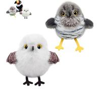 Genérico Celery Pets Rechargeable Flapping Bird Cat Toy, Celerypets Meowvo Interactive Cat Toys, Touch Activated Interactive Chirping & Flapping Toy for Indoor Pets (Color1+2)