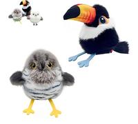 Genérico Celery Pets Rechargeable Flapping Bird Cat Toy, Celerypets Meowvo Interactive Cat Toys, Touch Activated Interactive Chirping & Flapping Toy for Indoor Pets (Color2+3)