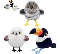 Genérico Celery Pets Rechargeable Flapping Bird Cat Toy, Celerypets Meowvo Interactive Cat Toys, Touch Activated Interactive Chirping & Flapping Toy for Indoor Pets (Mix)