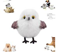 Genérico Celerypets Flapping Bird Cat Toy, Celery Pets Rechargeable Flapping Bird Cat Toy, Motion Activated with Three-Mode Wing Flap, for Cats, Small Dogs (A)