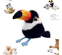 Genérico Celerypets Flapping Bird Cat Toy, Celery Pets Rechargeable Flapping Bird Cat Toy, Motion Activated with Three-Mode Wing Flap, for Cats, Small Dogs (C)