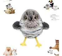 Genérico Celerypets Flapping Bird Cat Toy, Celery Pets Rechargeable Flapping Bird Cat Toy, Motion Activated with Three-Mode Wing Flap, for Cats, Small Dogs (B)