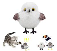 Genérico Celerypets Rechargeable Flapping Bird Cat Toy, Celery Pets Interactive Cat Toys, Cats Self-Entertainment Simulation Bird Toys, Motion Activated with Three-Mode Wing Flap (Style B)