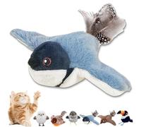 Genérico CeleryPets Rechargeable Flapping Bird Cat Toy, CeleryPets Flapping Bird Cat Toy, New Interactive Cats Toys, with Three-Mode Wing Flap, for Your Favorite Pets (Color B)