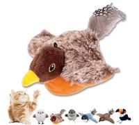 Genérico CeleryPets Rechargeable Flapping Bird Cat Toy, CeleryPets Flapping Bird Cat Toy, New Interactive Cats Toys, with Three-Mode Wing Flap, for Your Favorite Pets (Color D)