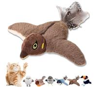 Genérico CeleryPets Rechargeable Flapping Bird Cat Toy, CeleryPets Flapping Bird Cat Toy, New Interactive Cats Toys, with Three-Mode Wing Flap, for Your Favorite Pets (Color A)