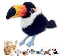 Genérico CeleryPets Rechargeable Flapping Bird Cat Toy, CeleryPets Flapping Bird Cat Toy, New Interactive Cats Toys, with Three-Mode Wing Flap, for Your Favorite Pets (Color F)