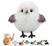 Genérico CeleryPets Rechargeable Flapping Bird Cat Toy, CeleryPets Flapping Bird Cat Toy, New Interactive Cats Toys, with Three-Mode Wing Flap, for Your Favorite Pets (Color E)