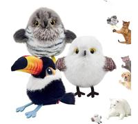 Genérico Celerypets Rechargeable Flapping Bird Cat Toy, Celerypets Meowvo 2025 New Interactive Cat Toys with Motion Sensor Activation, Three Flap Modes for Cats Indoor Play Fun (A+B+C)