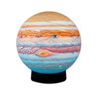 Genérico Celestial Body Decor Night Light, 3D Solar System Lamp with Jupiter Earth Sun, Night Light for Kids Room Desk Decor, Bedroom Ambience and Space Lovers Gifts, Birthday Gifts (A)