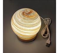 Genérico Celestial Body Decor Night Light, Globe Nightlight, Star Solar System Light, Nightlight for Room Space Decor Ambiance Lamp for Living Room, Bedroom, Home Decor (Morning light)