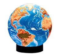 Genérico Celestial Body Decor Night Light, Globe Star Solar System Lamp, Globe Nightlight, Realistic 3D Celestial Planet Lamp for Room Table Desk Decor Ambiance Lamps and Birthday (Earth)