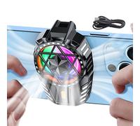 Genérico Cell Cooler - Portable Mobile Fan, Compact Cooler | 3 Speed Cooling Fan, Silent Airflow Device, Lightweight Handheld Radiator, Ideal for Video Watching Outdoor Mobile Use