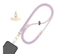 Generico Cell Phone Holder - Alloy Polyester 63 Inch Adjustable Strap | Neck Lanyard with Anti-Theft Design, Wrist Support, Universal Smartphone Carry | Travel, Outdoor