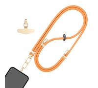 Generico Cell Phone Holder - Alloy Polyester 63 Inch Adjustable Strap | Neck Lanyard with Anti-Theft Design, Wrist Support, Universal Smartphone Carry | Travel, Outdoor