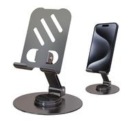 Genérico Cell Phone Stand 360° Rotating Foldable Holder, Lightweight Portable Desk and Tablet Phone Stand for Mobile Devices, Hands-Free Viewing and Video Calls