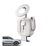 Generico Cell Phone Stand - Soporte móvil 360 grados giratorio Cradle | Plegable Desk Phone Holder With Magnetic Grip, Home, Travel, Car, Entertainment Viewing, Live Streaming | Portable