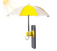 Genérico Cell Phone Umbrella | Anti-Glare Heat Insulation Protector | Phone Sun Shade | Mini Cell Sun Shade | For Beach Pool Vacation Commuting Road Trips Video Watching Navigation
