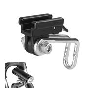 Genérico Center Fork Bicycle Light Mount Aluminum Flashlight Camera Bracket