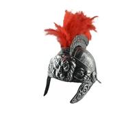 Genérico Centurion Roman Helmet - Retro Visor, Costume Headgear, Gold Historical Soldier, Ancient Roman | Decorative Helmet for Cosplay Festival Party decorative