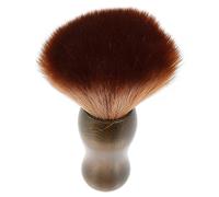 Genérico cepillo de pelo de limpieza peines cabello cerda cepillo para el pelo en polvo de talco ondulado cepillo de uso de peluquería cepillo para barrer el pelo roto arbol de loto